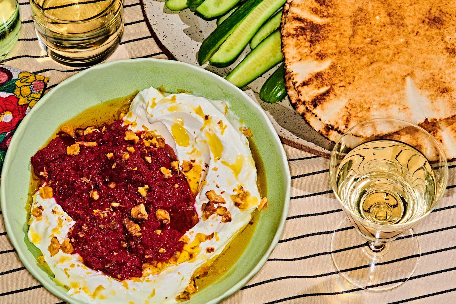 Beet Dip With Labneh