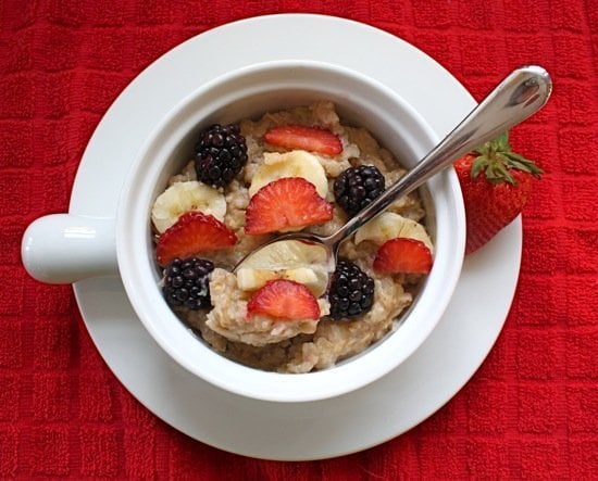 Banana Berry Oatmeal