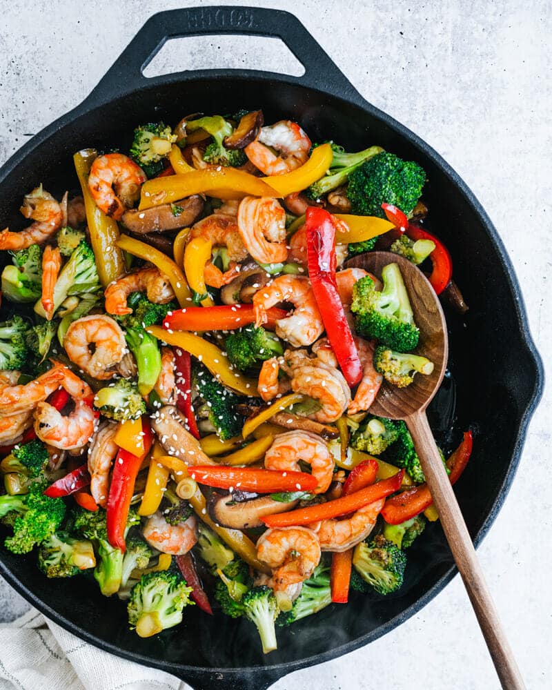 Easy Shrimp Stir Fry