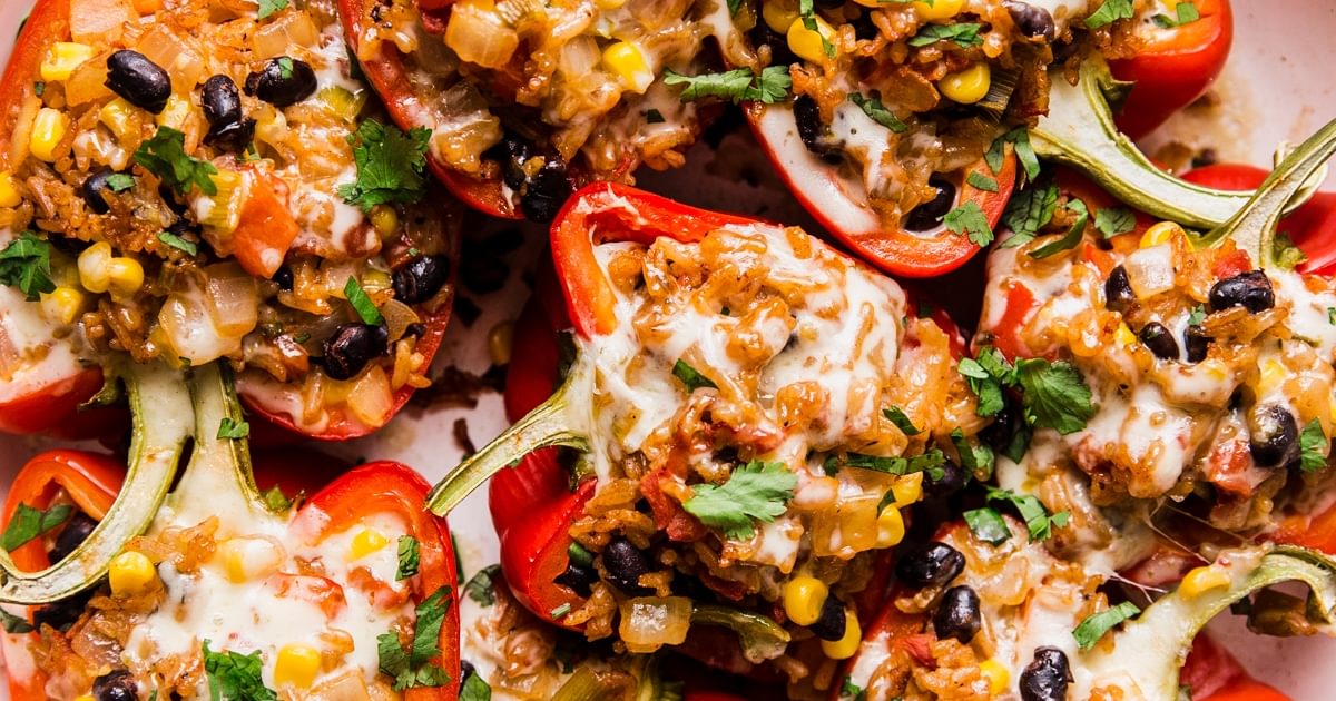 Vegetarian Stuffed Peppers