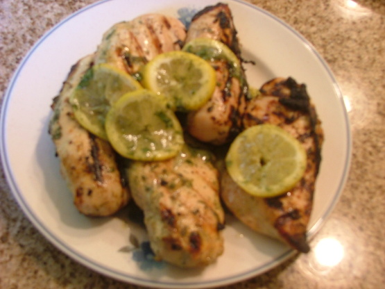 Grilled Lemon Chicken