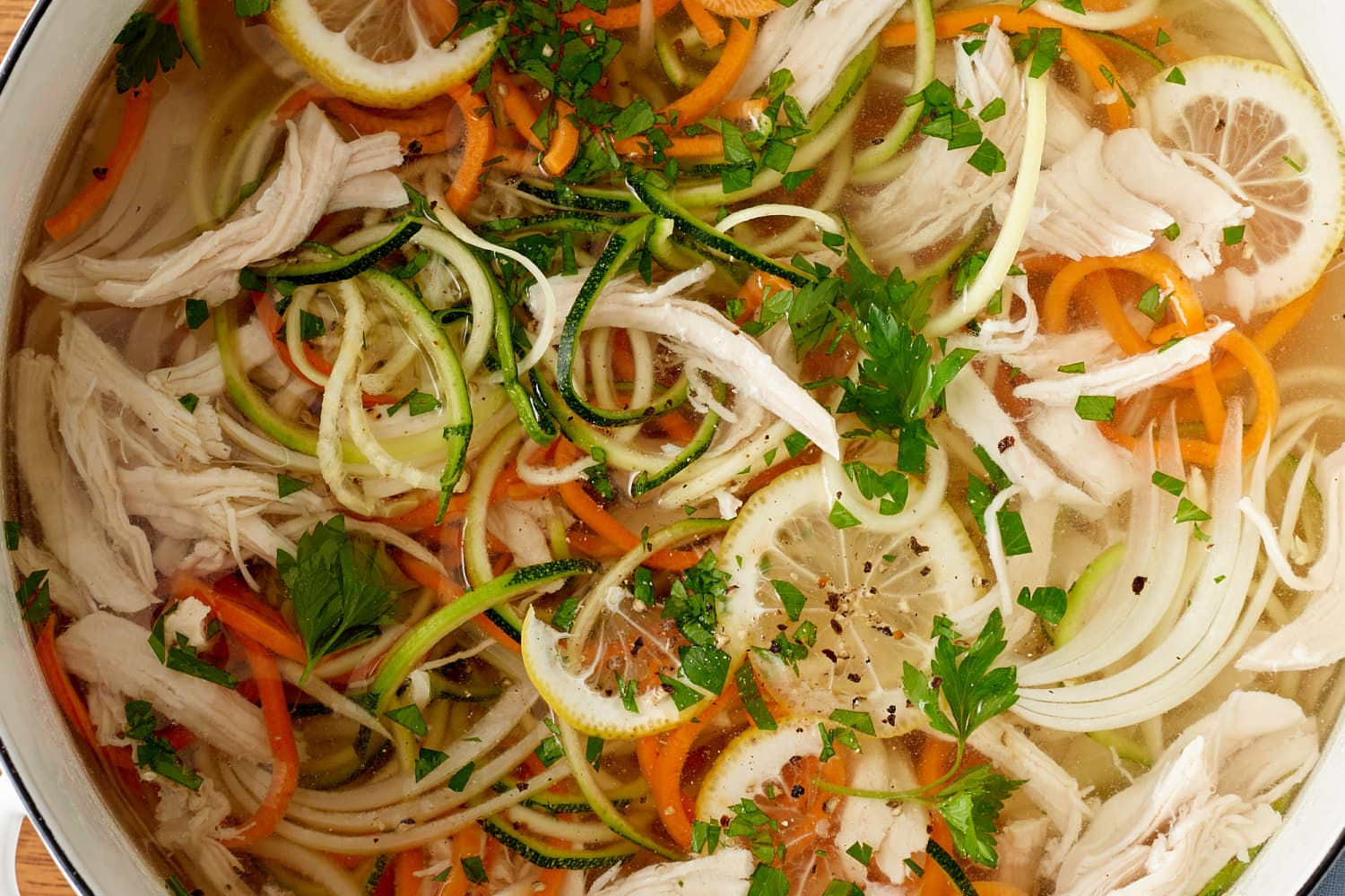 Recipe: The Best Chicken Zoodle Soup