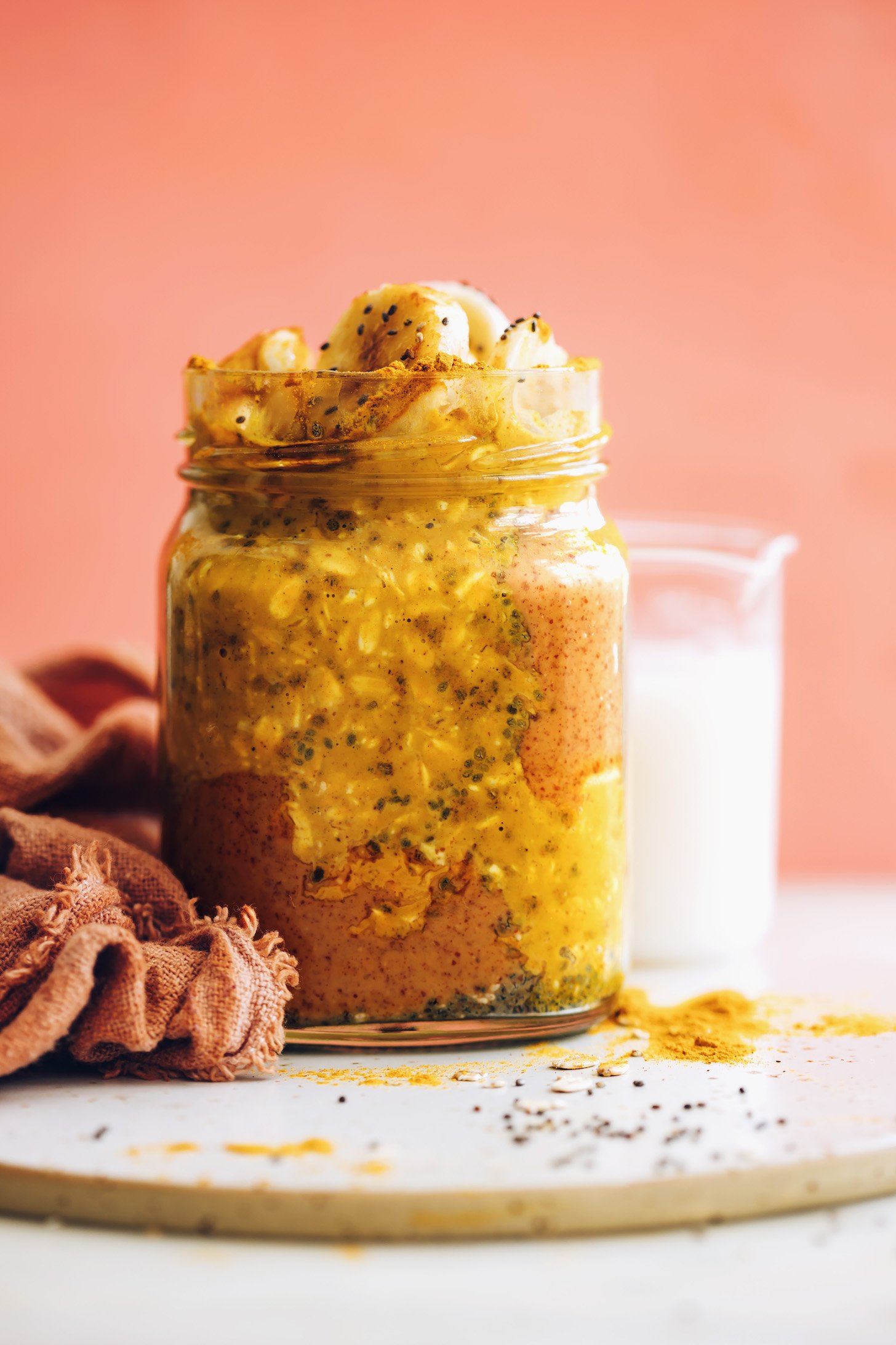 Golden Milk Overnight Oats