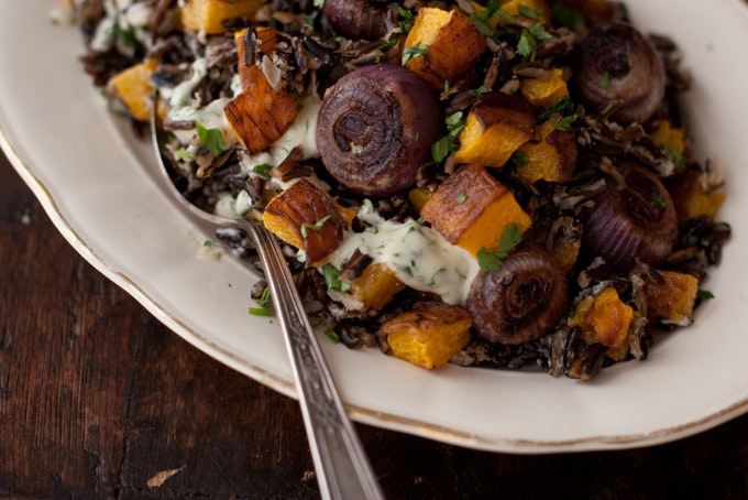 Roasted Pumpkin Salad Recipe