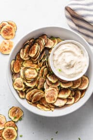 Healthy Zucchini Chips