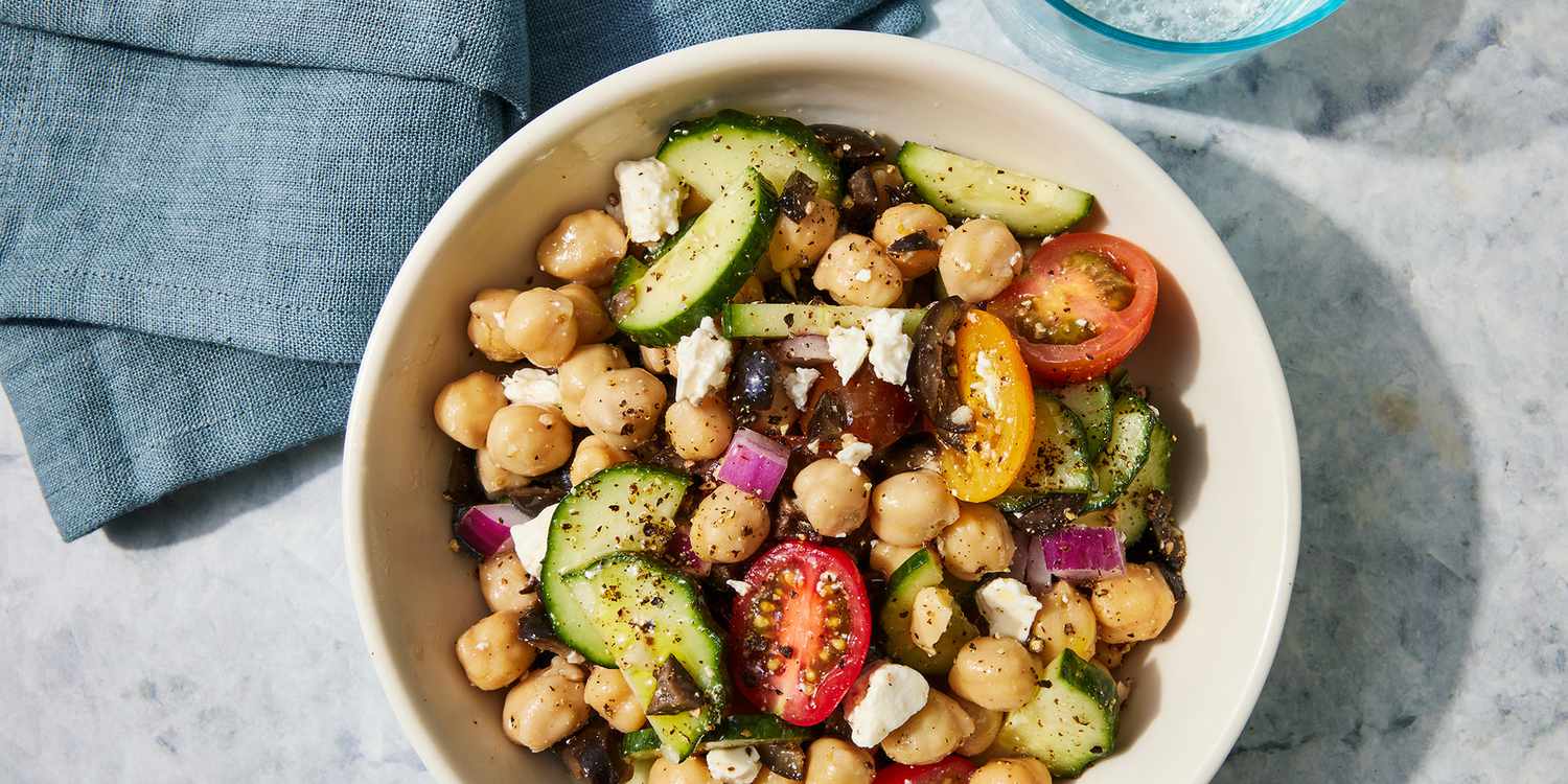 Greek Garbanzo Bean Salad