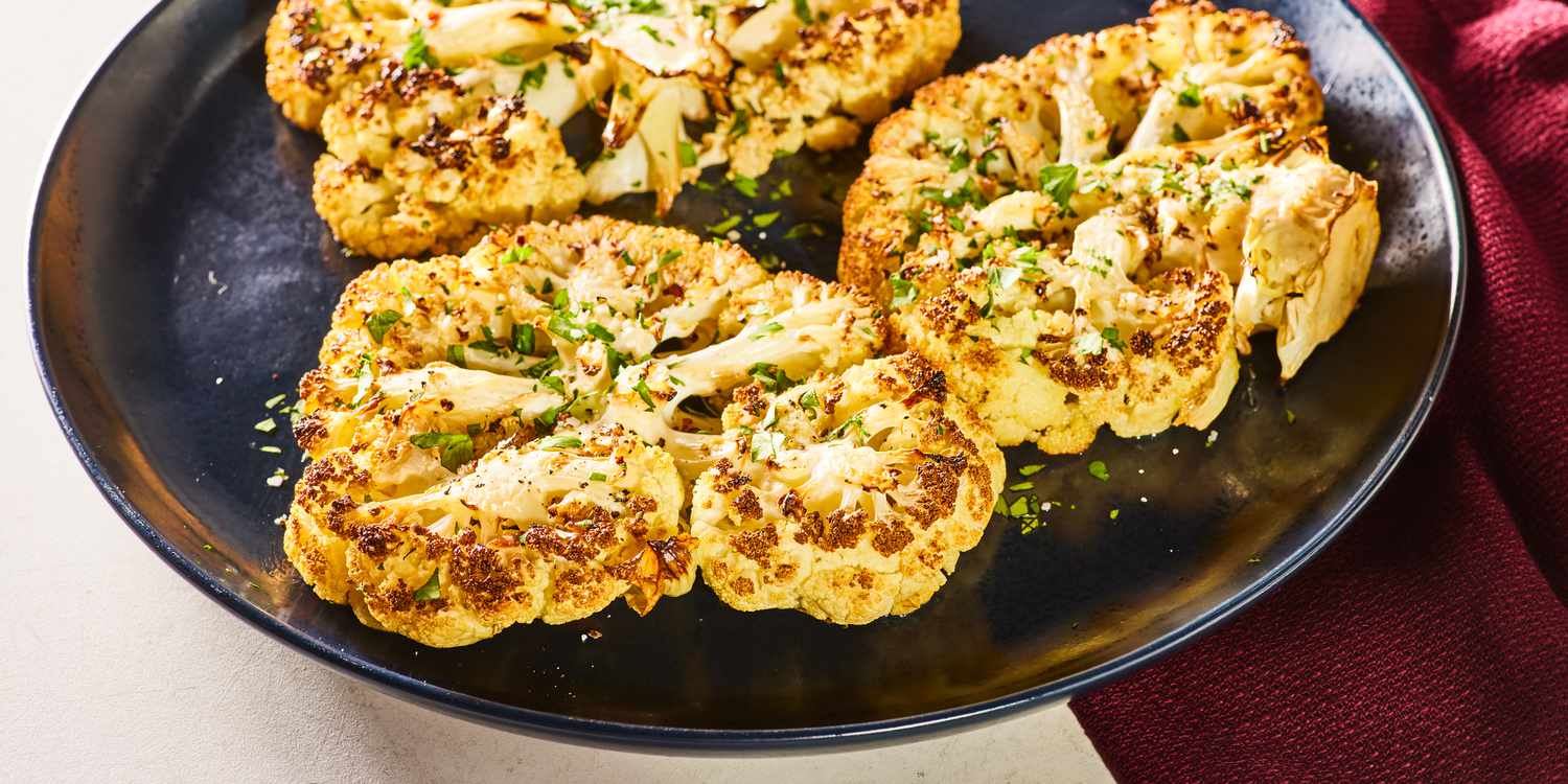 Roasted Cauliflower Steaks