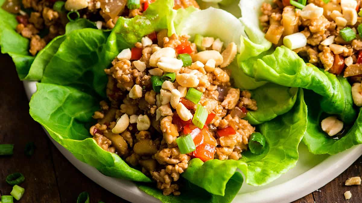 Asian Chicken Lettuce Wraps (better than P.F. Chang’s)!