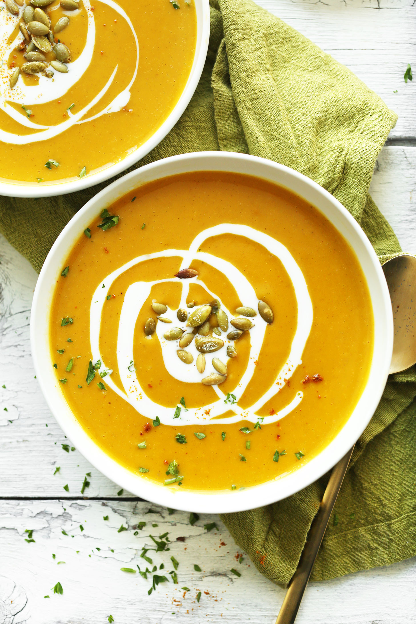 Curried Butternut Squash Soup