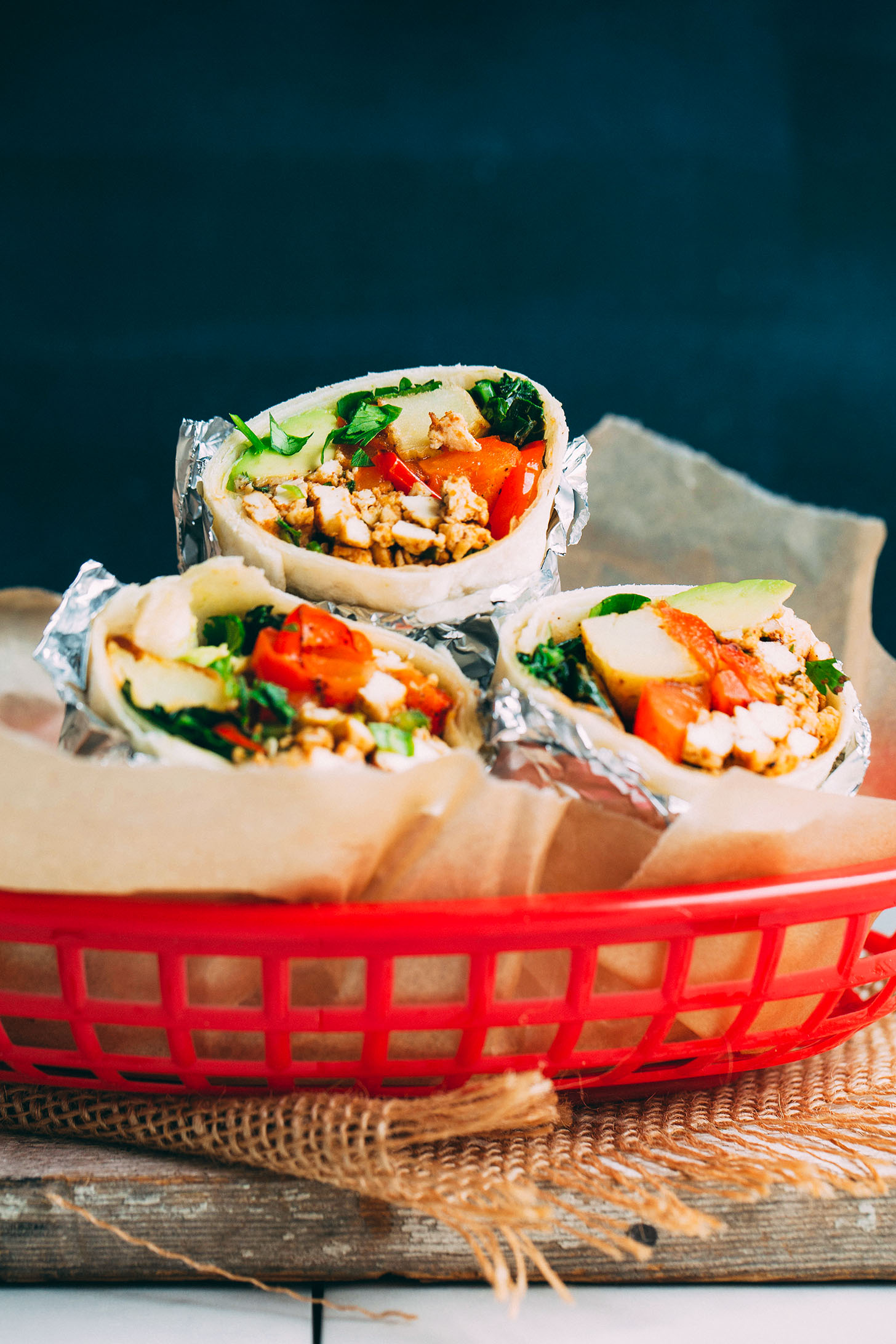 Scrambled Tofu Breakfast Burrito (30 minutes!)