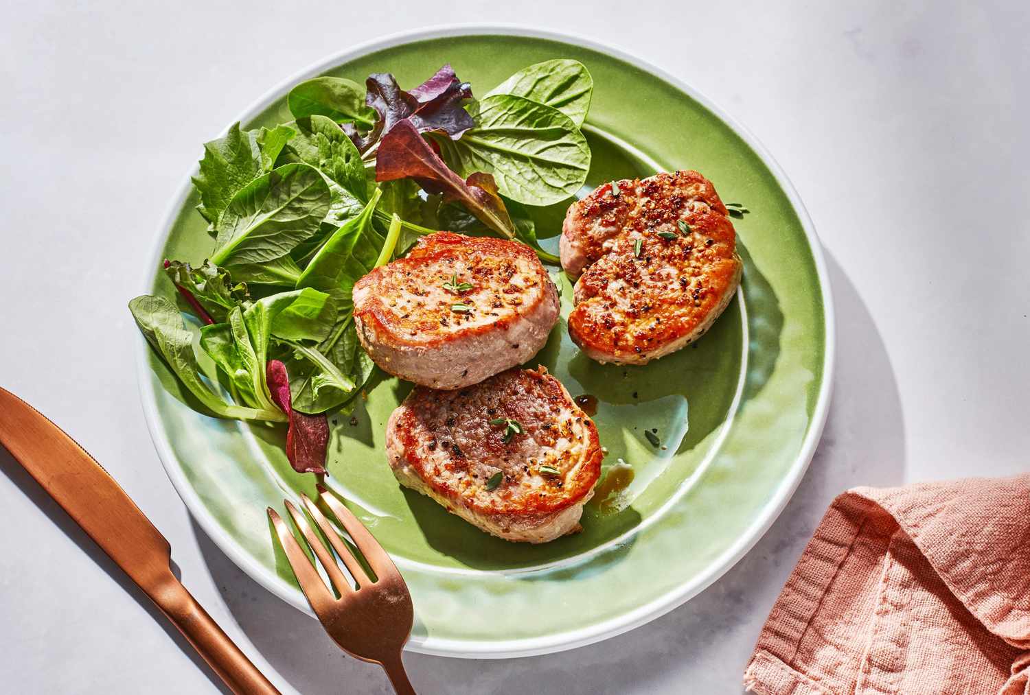 Pan-Seared Pork Tenderloin Medallions