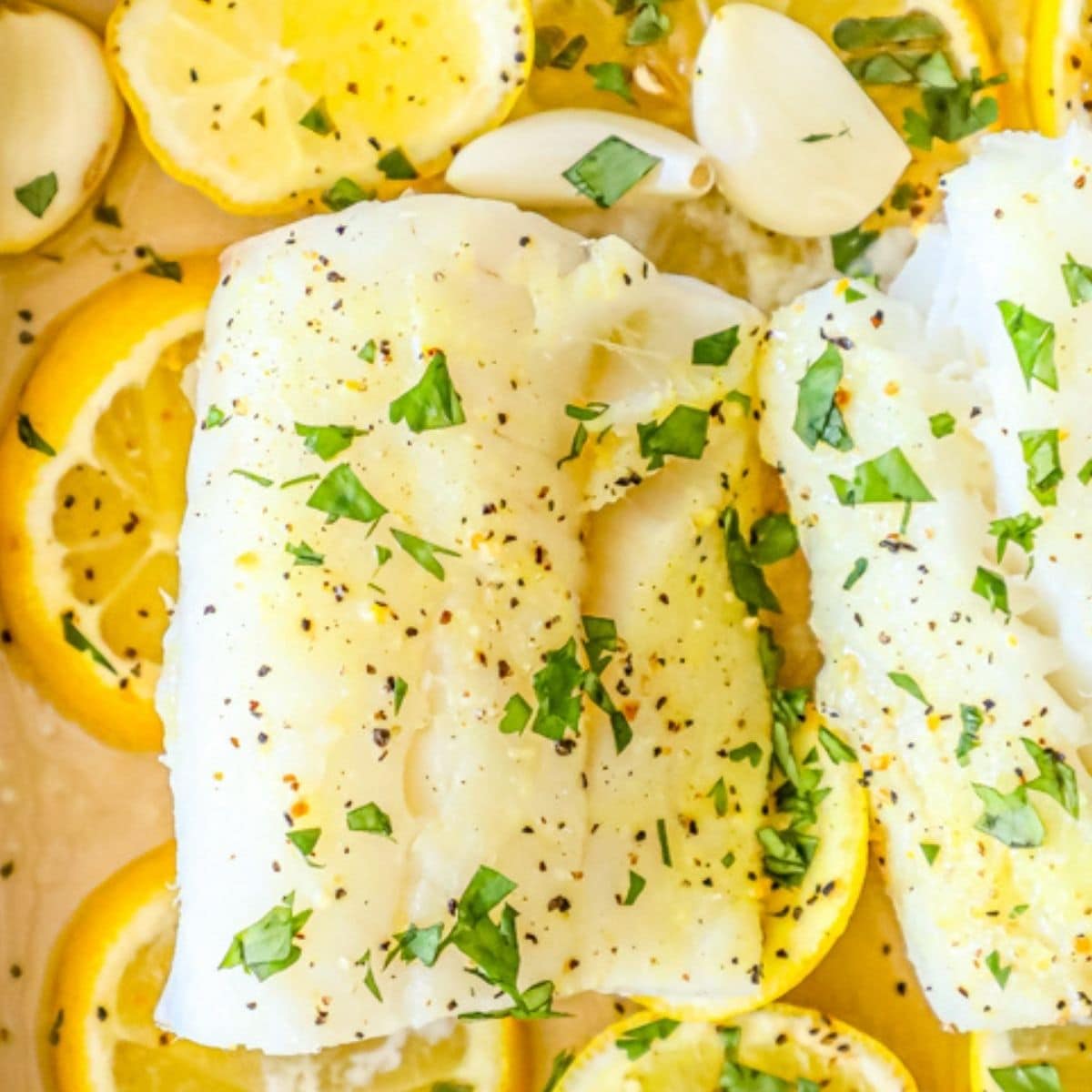 Easy Lemon Garlic Baked Cod Recipe