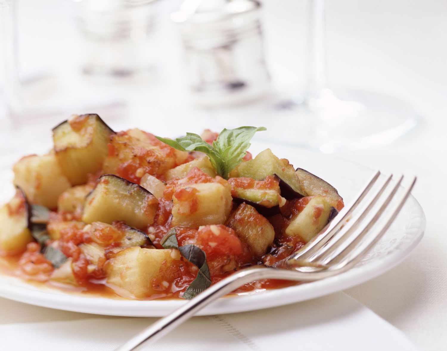 Ratatouille With Eggplant, Tomatoes, and Herbs