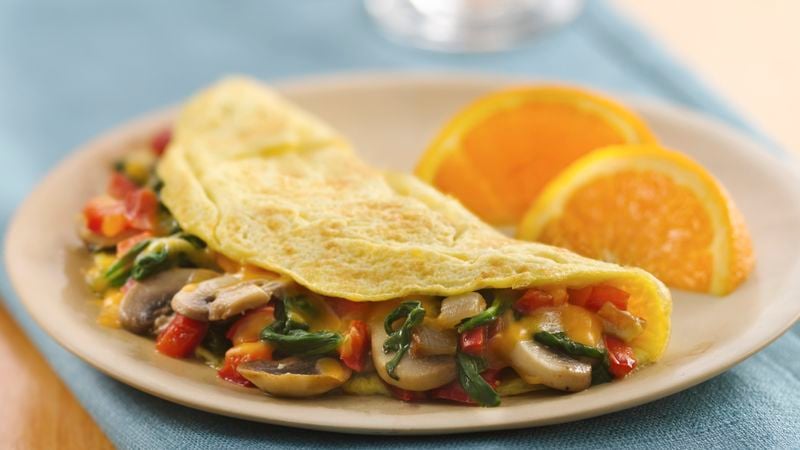 Veggie Stuffed Omelet