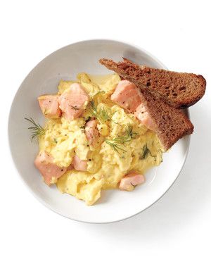 Salmon and Scrambled Eggs