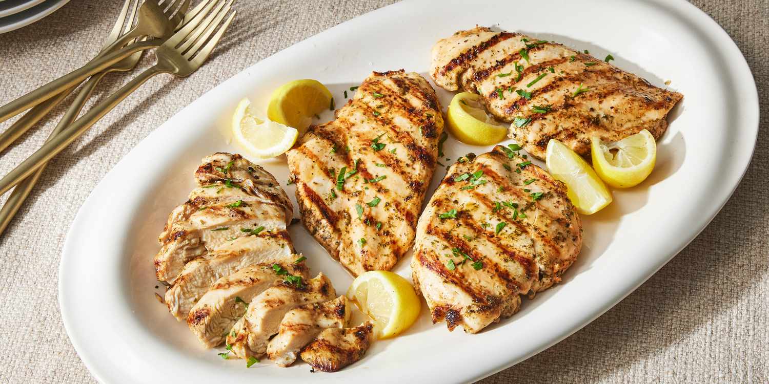 Juicy Grilled Chicken Breasts