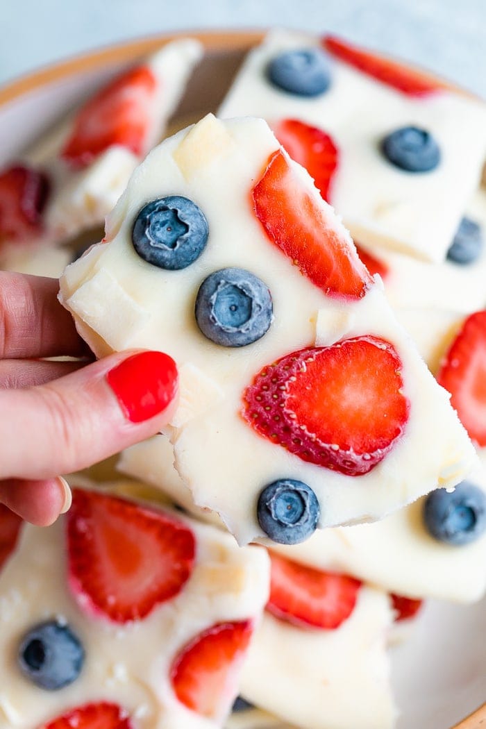 Frozen Yogurt Bark