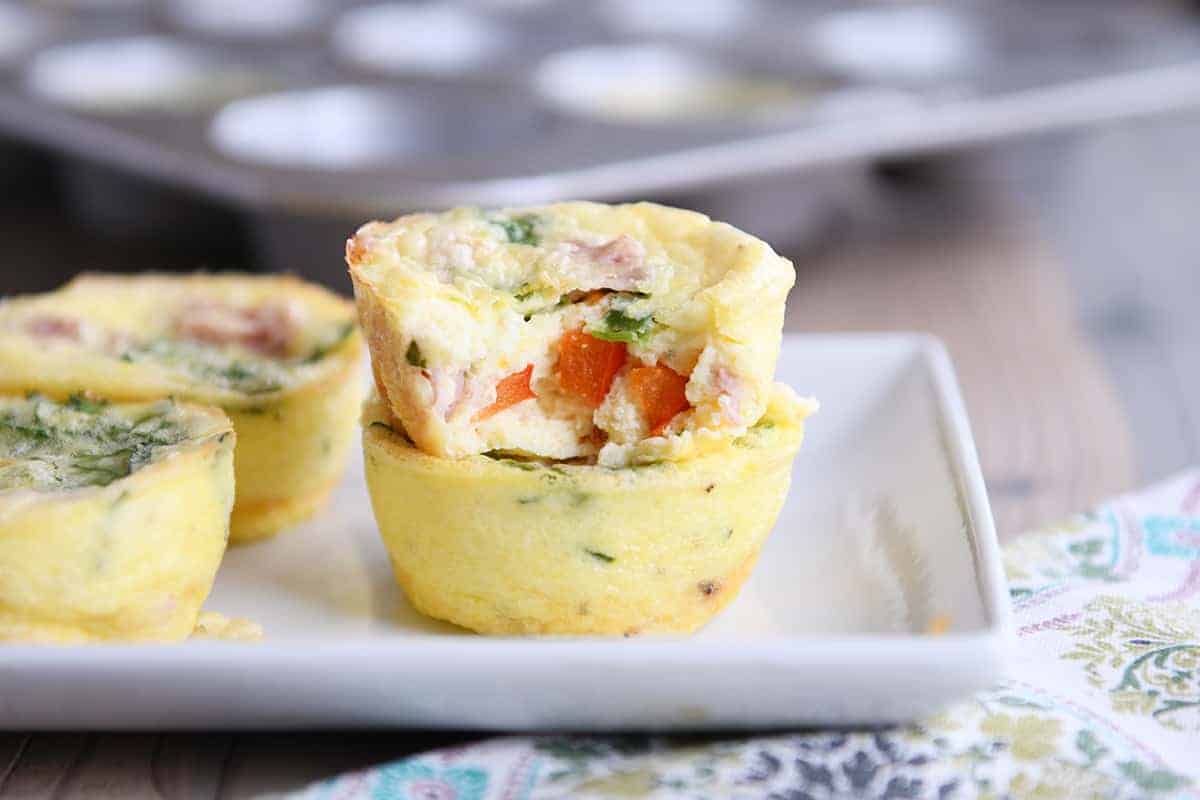 Healthy Egg and Veggie Muffins