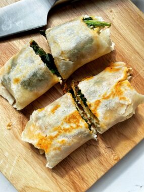 Copycat Starbucks Spinach Feta Wrap