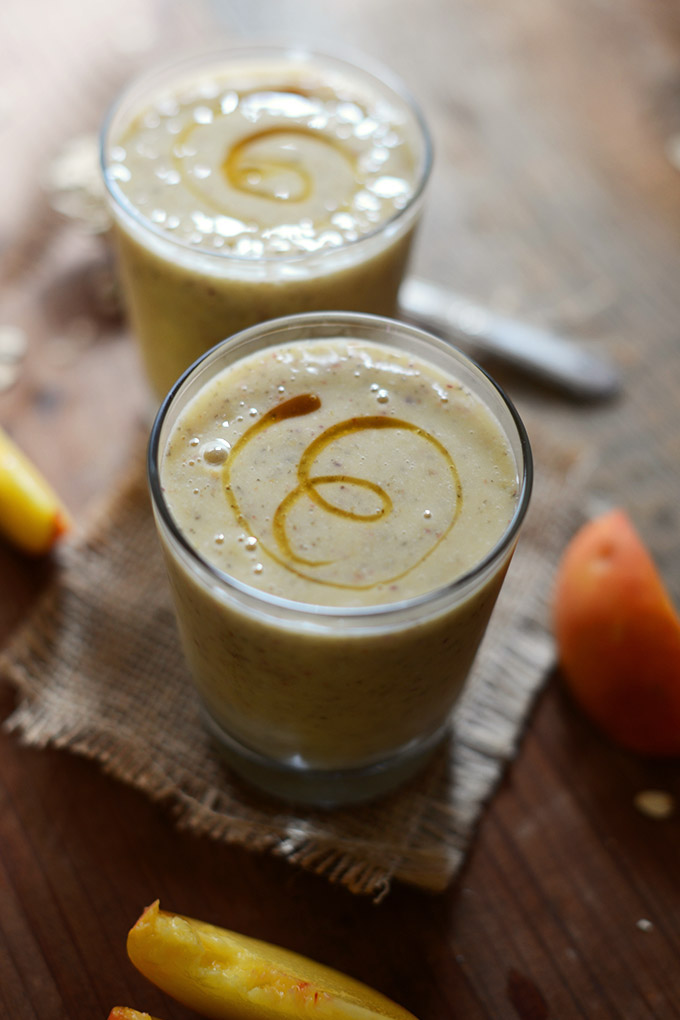 Peach Oat Smoothie