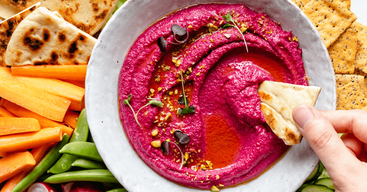 Roasted Beet Hummus