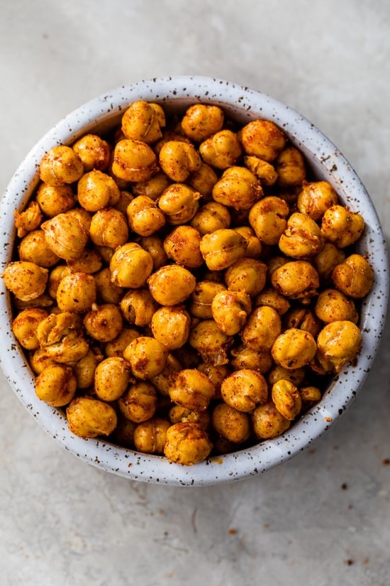 Crispy Air Fryer Chickpeas