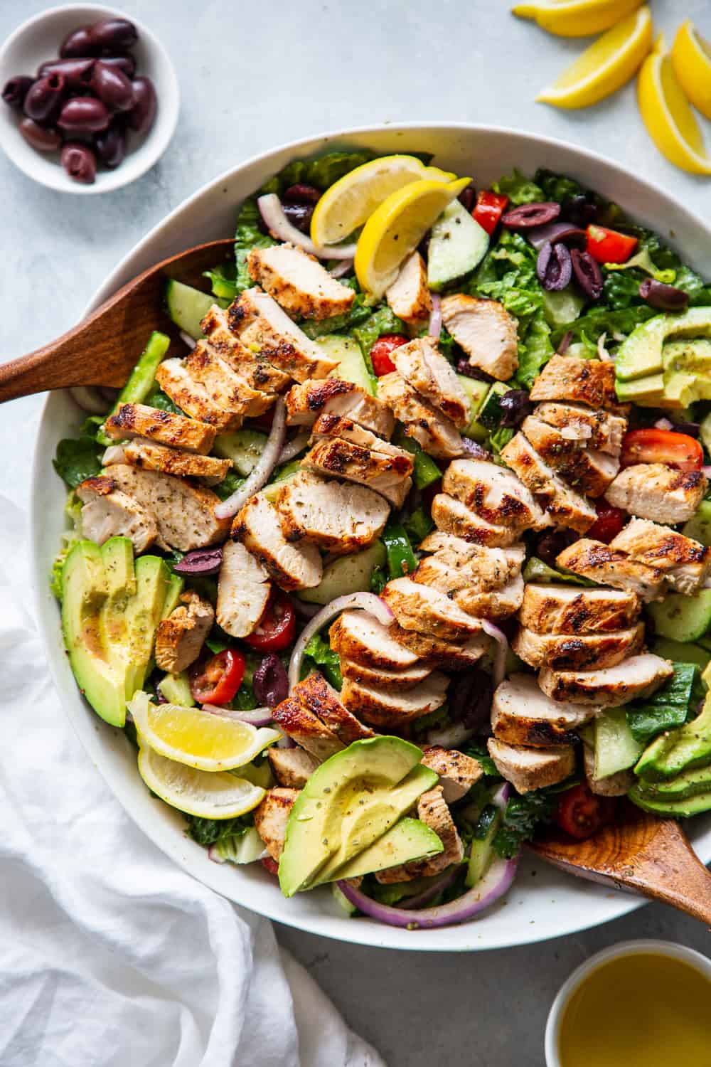 Greek Chicken Salad {Paleo, Whole30, Keto}