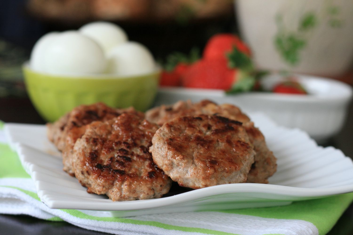 Maple Apple Turkey Sausage