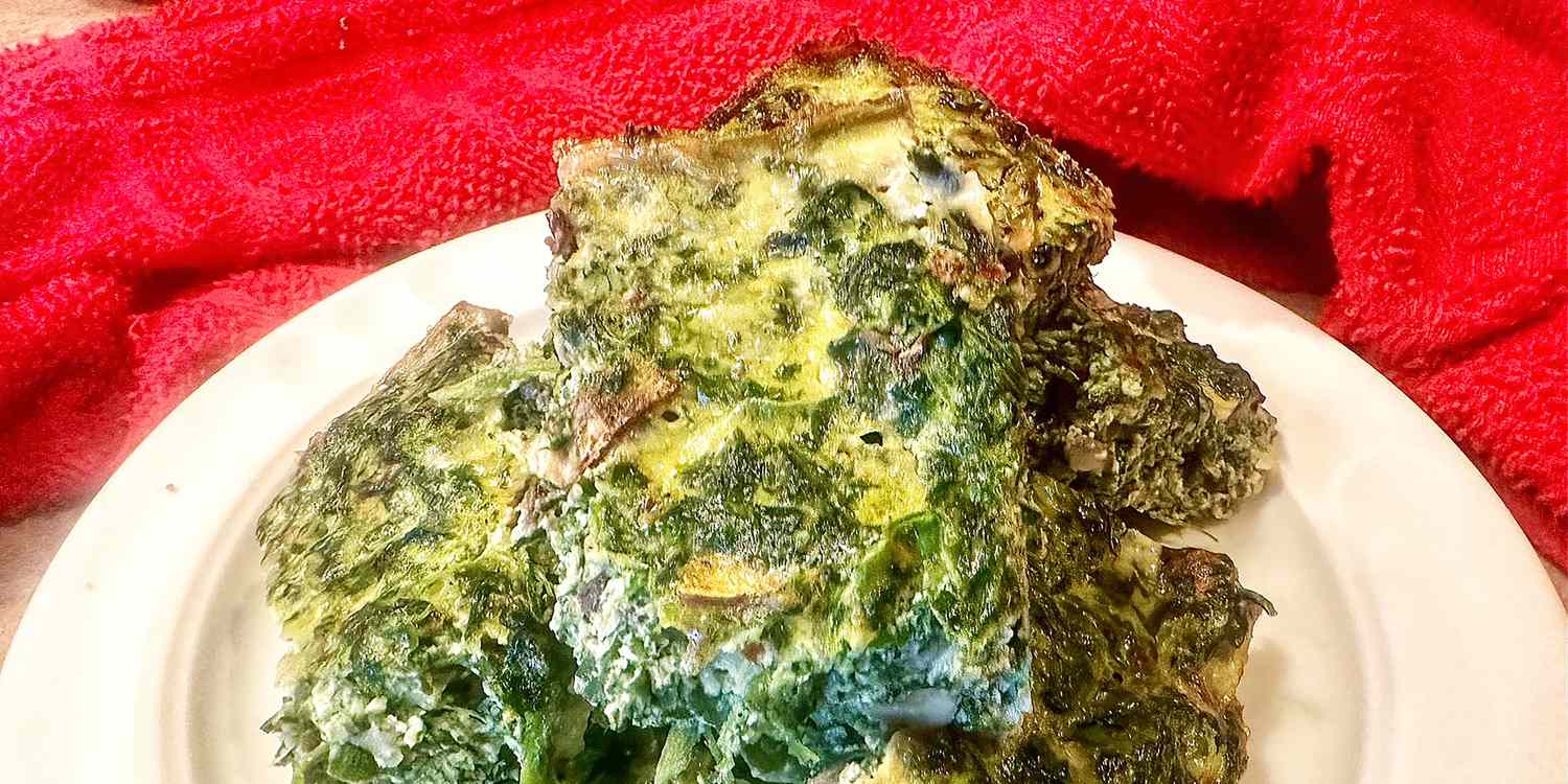 Spinach and Mushroom Frittata