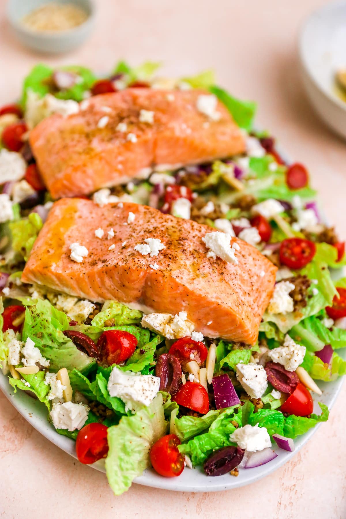 Mediterranean Salmon Salad