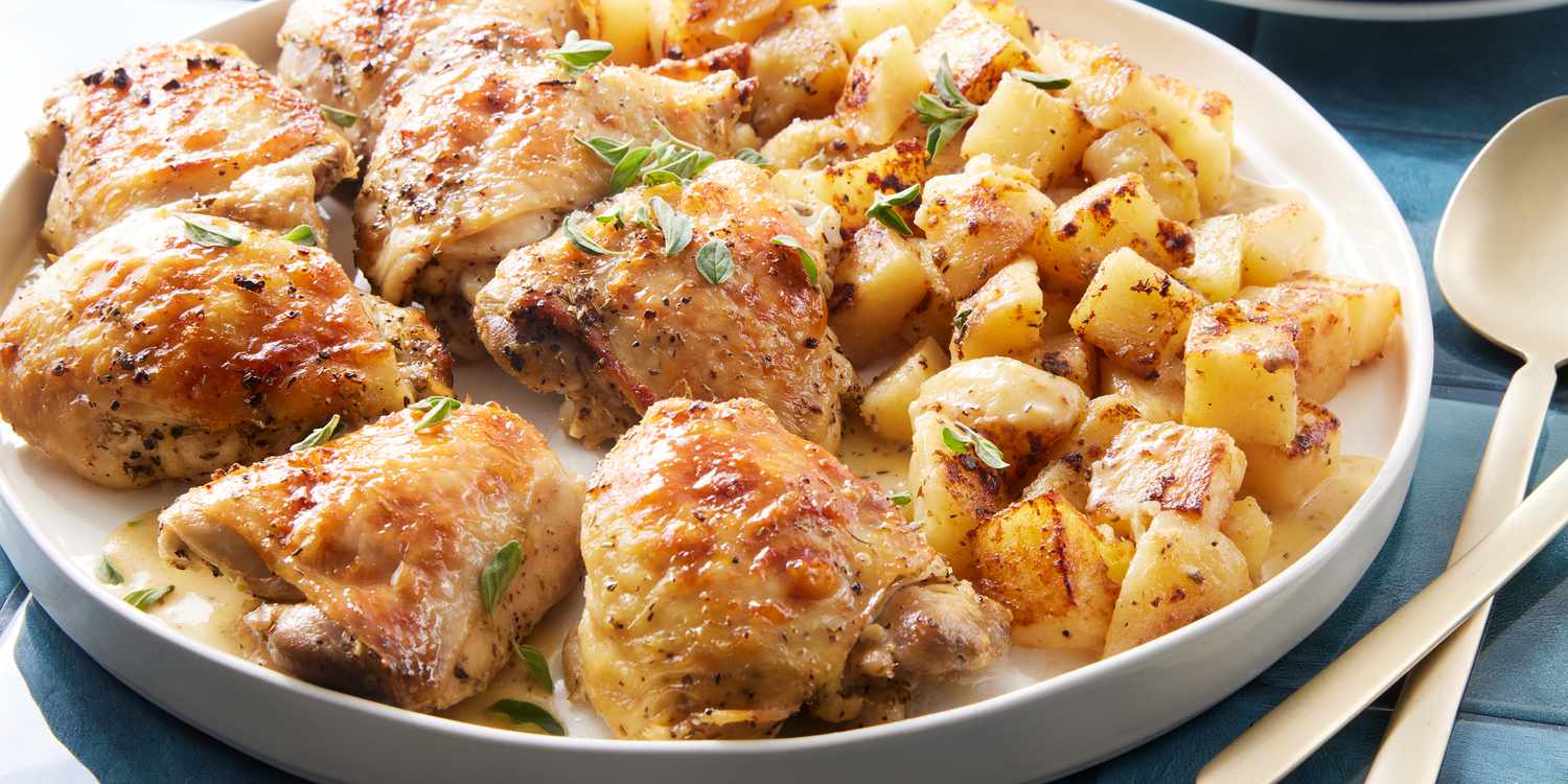 Greek Lemon Chicken and Potatoes