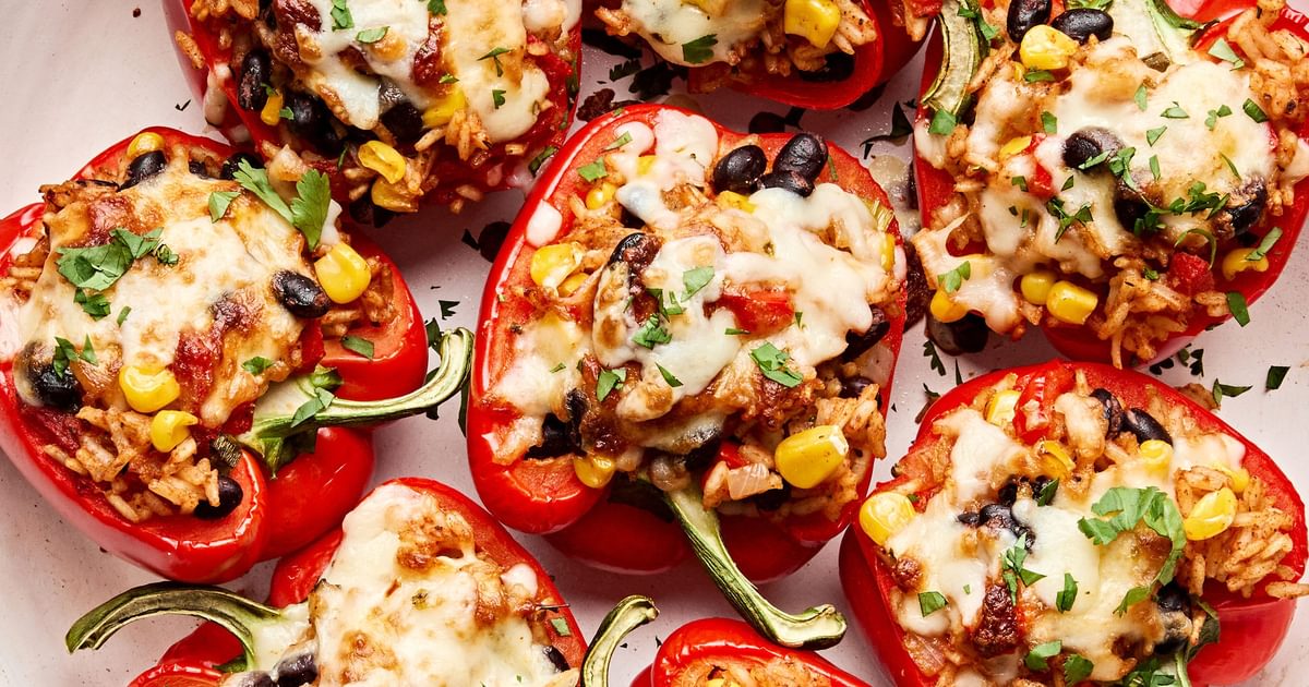 Vegetarian Stuffed Peppers