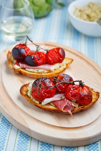 Artichoke and Green Olive Tapenade with Asiago